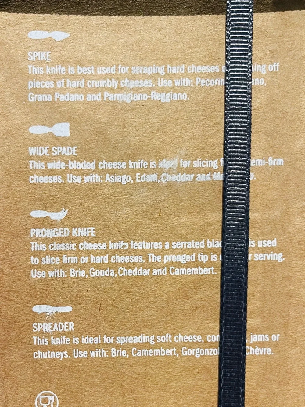 NEW! Pottery Barn Cheese Knives Set of 4 NIB